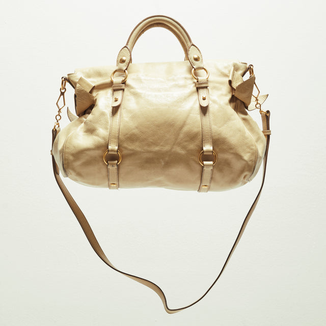 MIU MIU LEATHER HAND BAG