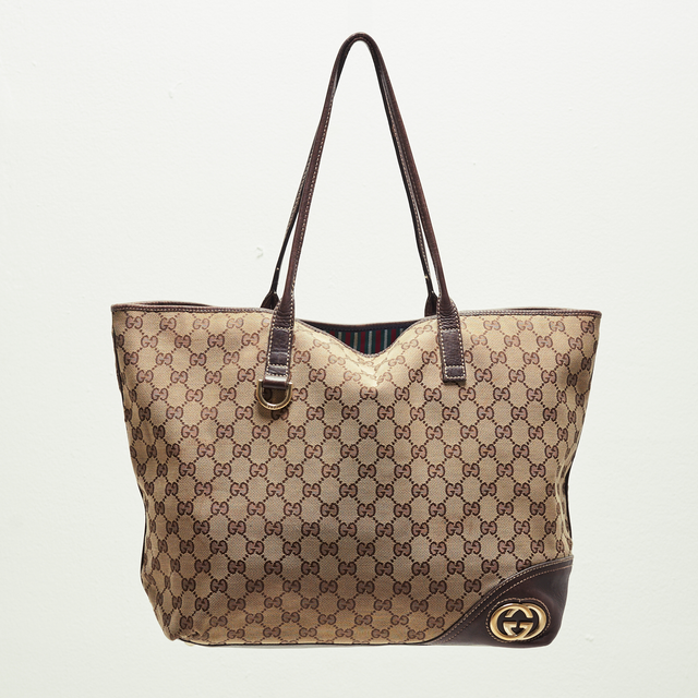 GUCCI MONOGRAM HAND BAG