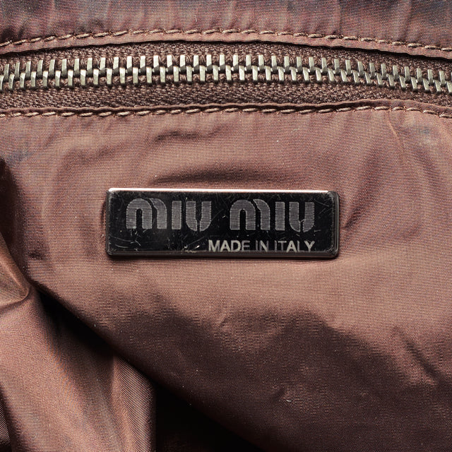 MIU MIU LEATHER HAND BAG