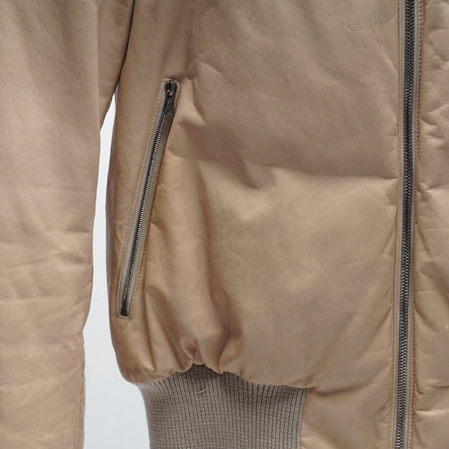 FW 2006 JIL SANDER BY RAF SIMONS LEATHER BOMBER JACKET