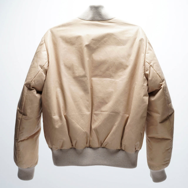 FW 2006 JIL SANDER BY RAF SIMONS LEATHER BOMBER JACKET