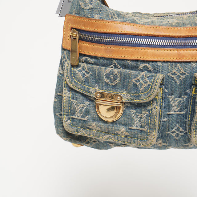 Louis Vuitton pre-owned Baggy PM Monogram Denim Shoulder Bag - Farfetch