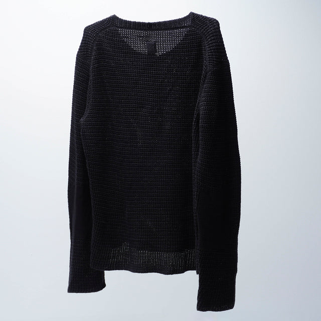 HANNES ROETHER HENLEY KNIT CARDIGAN