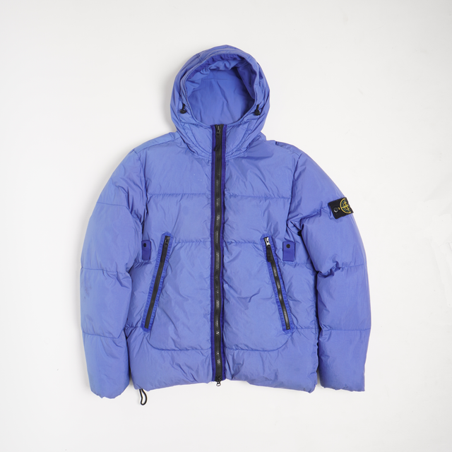 STONE ISLAND GARMENT DYED PUFFER JACKET