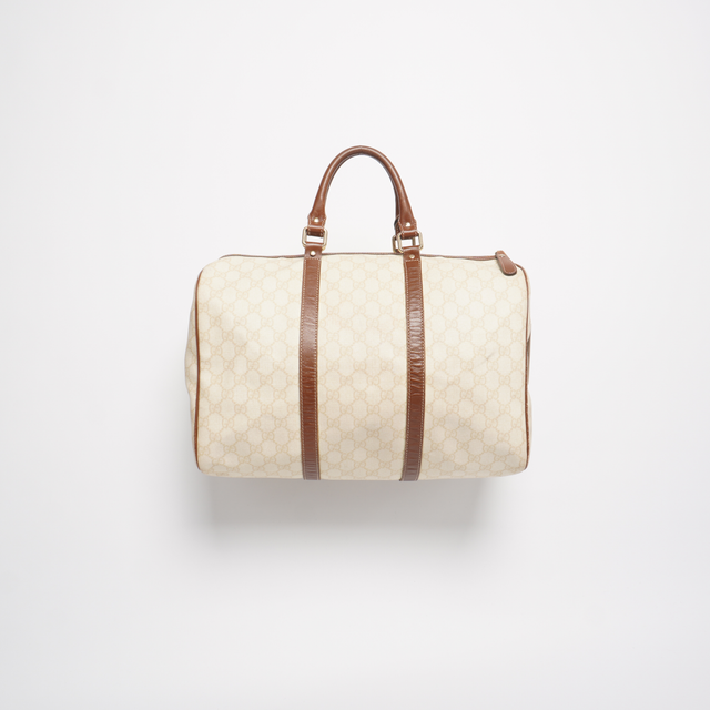GUCCI MONOGRAM BOSTON BAG 35