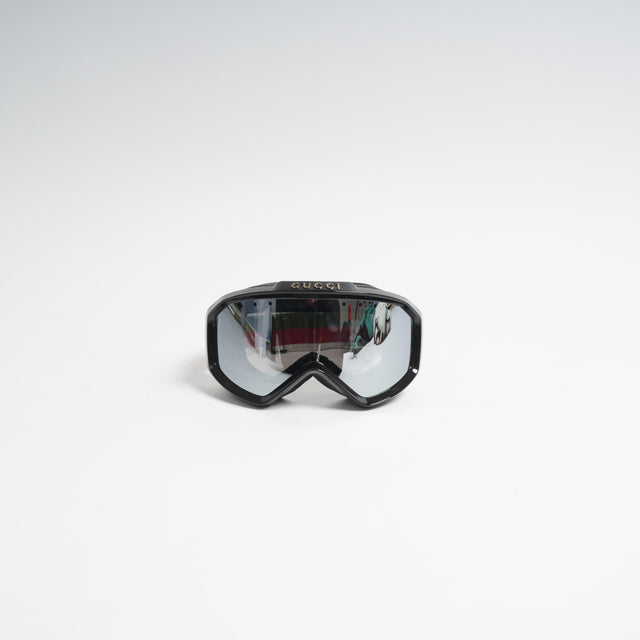 GUCCI LOGO-JACQUARD SKI GOGGLES