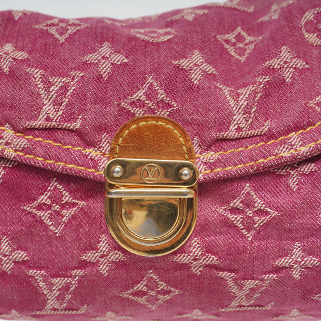 Vuitton - Borsa Louis Vuitton Pleaty mini in tela denim monogram