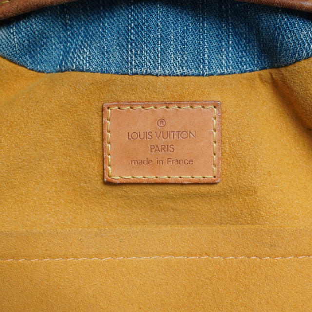 LOUIS VUITTON 2005 MINI PLEATY DENIM BAG – fabricsforsale