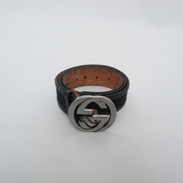 GUCCI GG LEATHER BELT