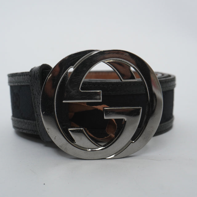 GUCCI GG LEATHER BELT