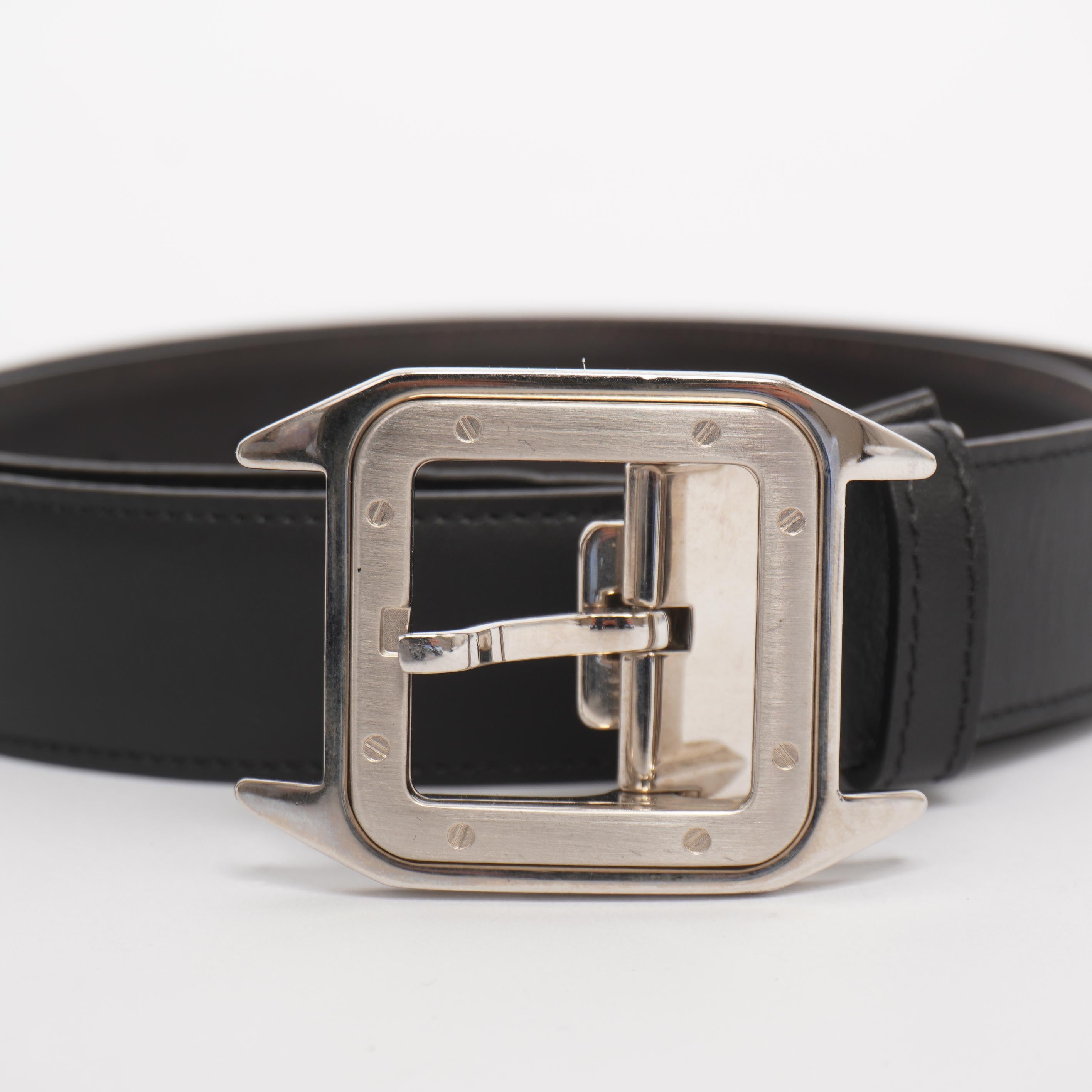 Cartier discount santos belt