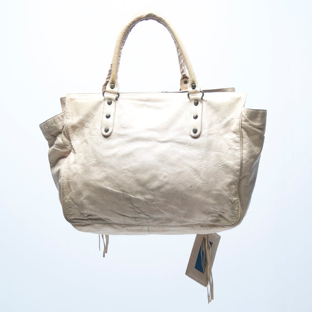 BALENCIAGA LEATHER TOTE BAG