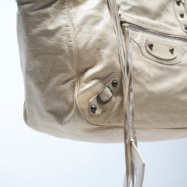 BALENCIAGA LEATHER TOTE BAG