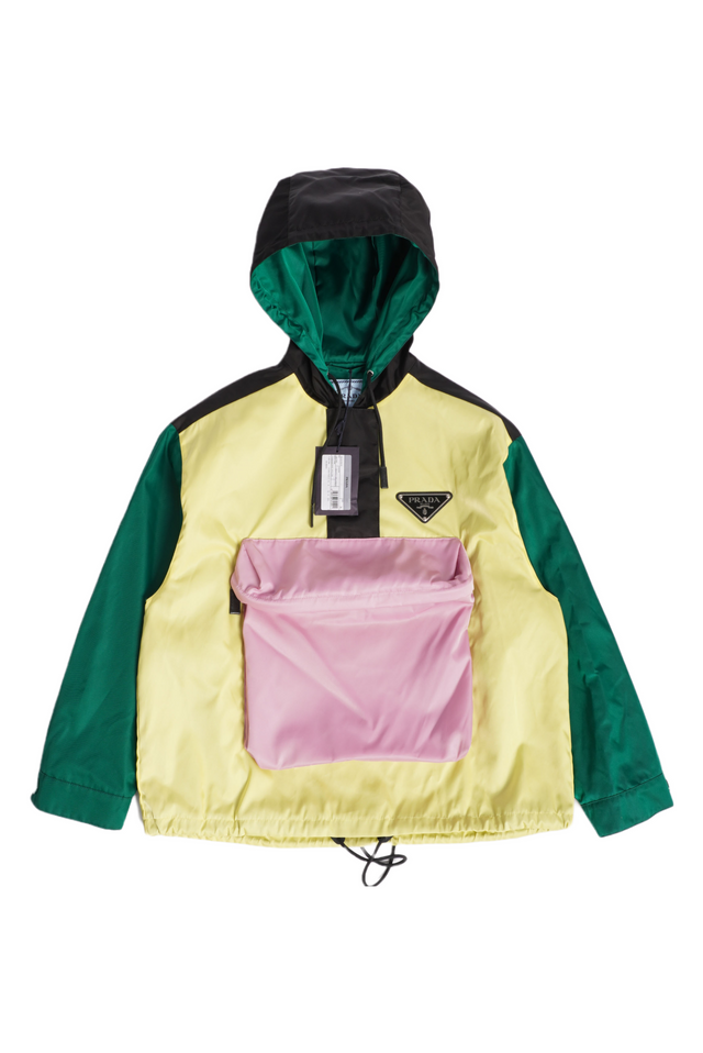 Nylon anorak jacket clearance