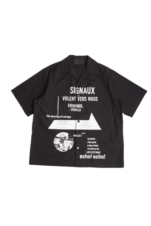 PRADA S/S 2021 BOWLING SHIRT BY RAF SIMONS