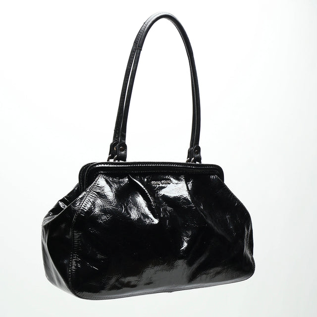 MIU MIU LEATHER HAND BAG