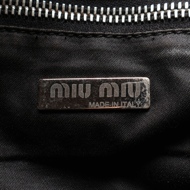MIU MIU LEATHER HAND BAG