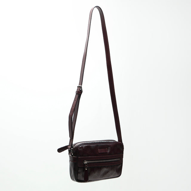 GUCCI MONOGRAM MESSENGER BAG