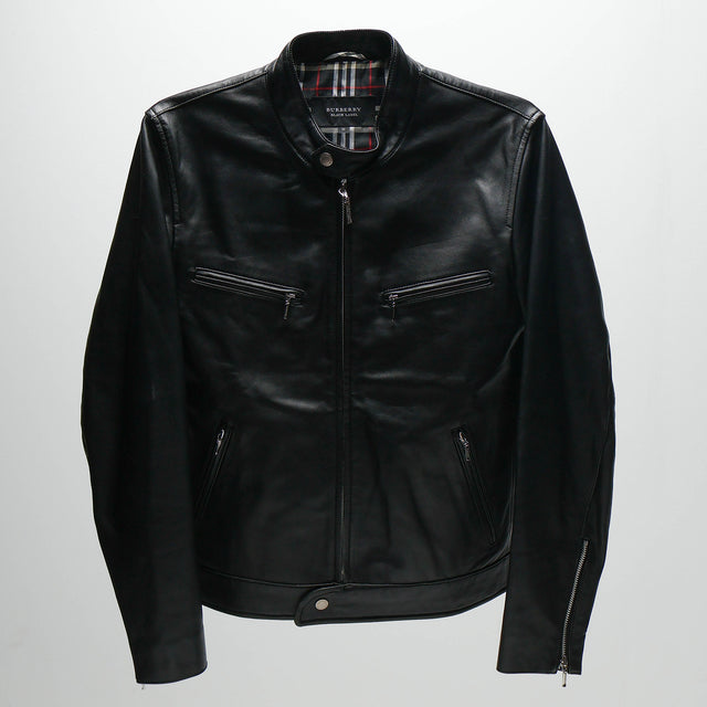 BURBERRY BLACK LABEL LEATHER JACKET