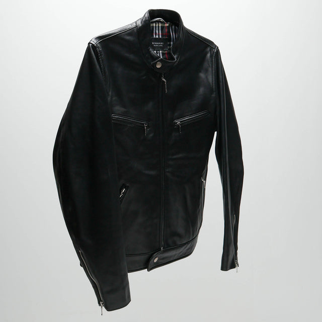 BURBERRY BLACK LABEL LEATHER JACKET