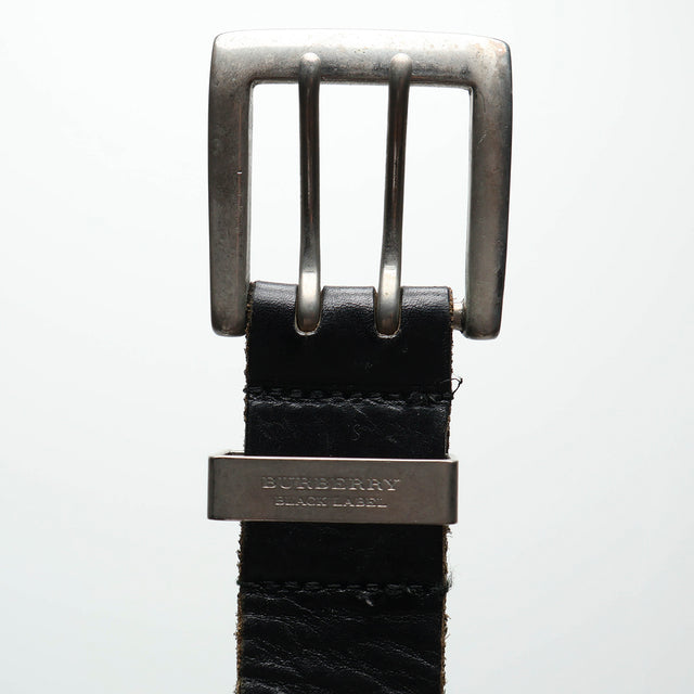 BURBERRY BLACK LABEL LEATHER BELT
