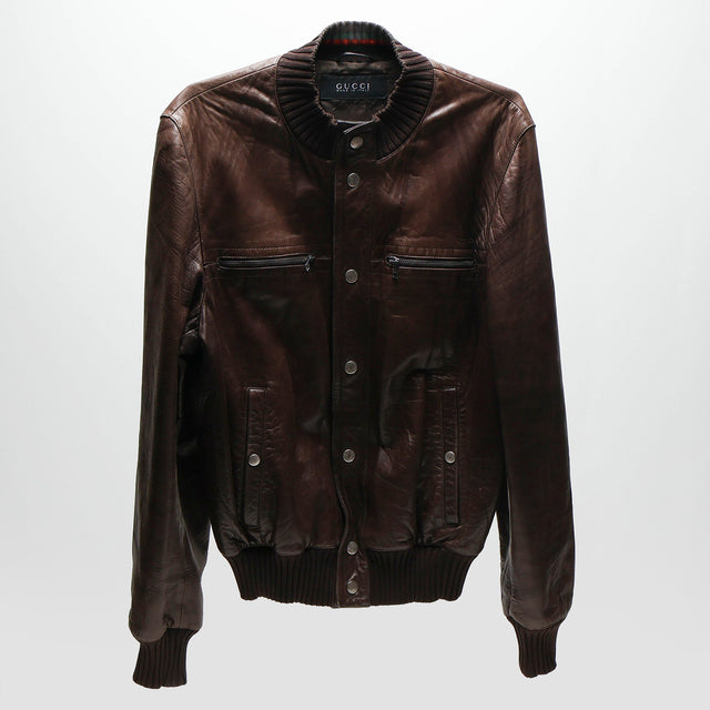 GUCCI BY TOM FORD LEATHER JACKET