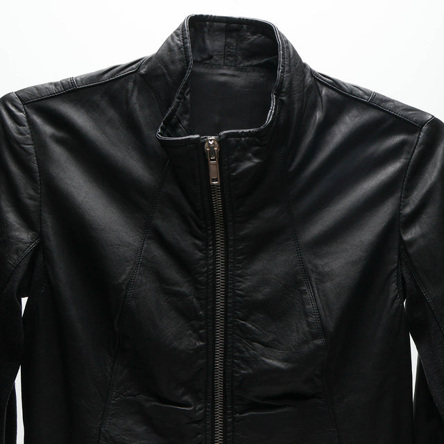 RICK OWENS 2009 LEATHER JACKET