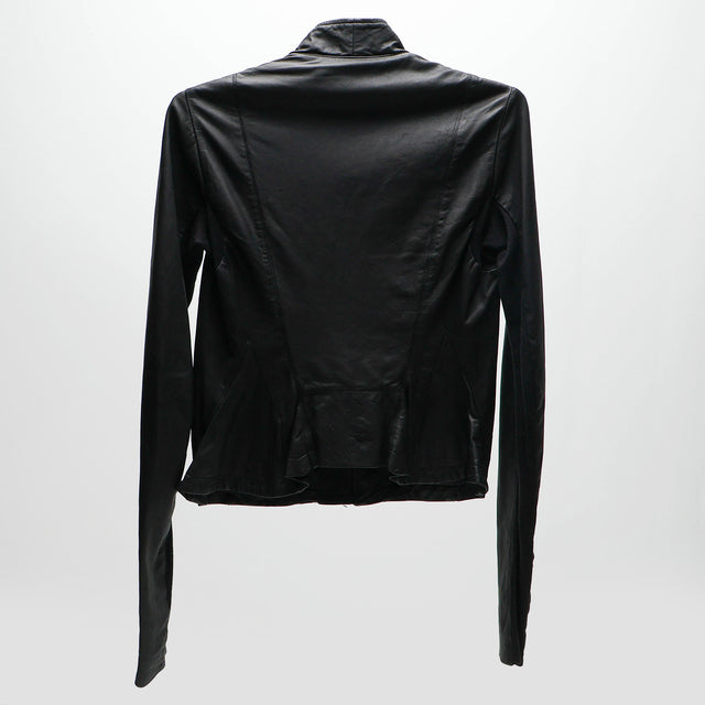 RICK OWENS 2009 LEATHER JACKET
