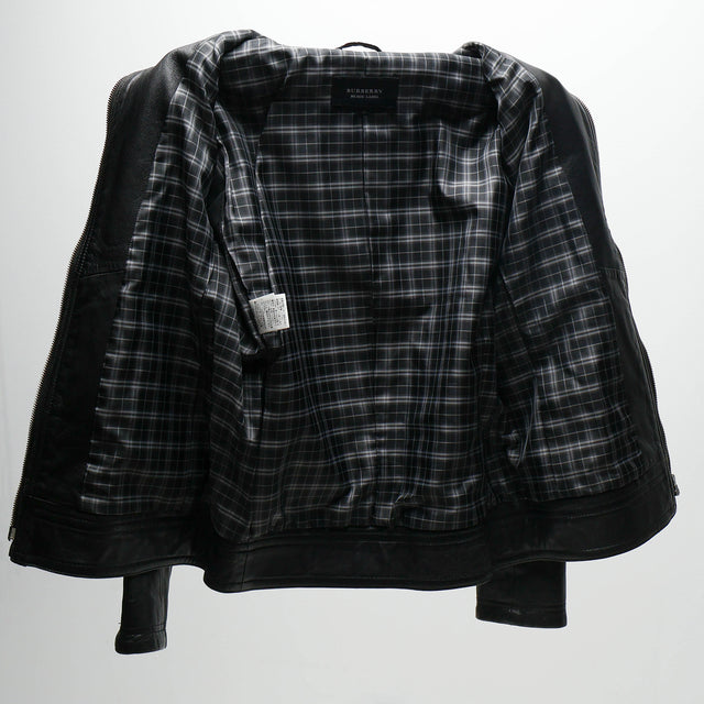 BURBERRY BLACK LABEL LEATHER JACKET