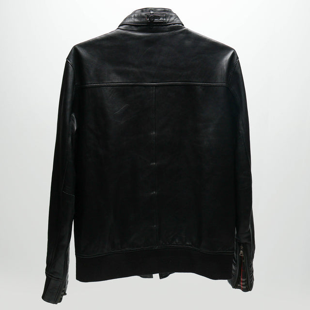 BURBERRY BLACK LABEL LEATHER JACKET