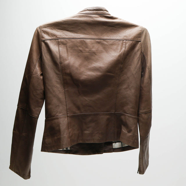 BURBERRY BLACK LABEL LEATHER JACKET