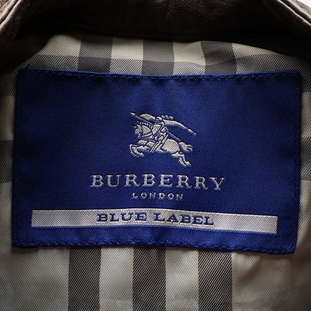 BURBERRY BLACK LABEL LEATHER JACKET