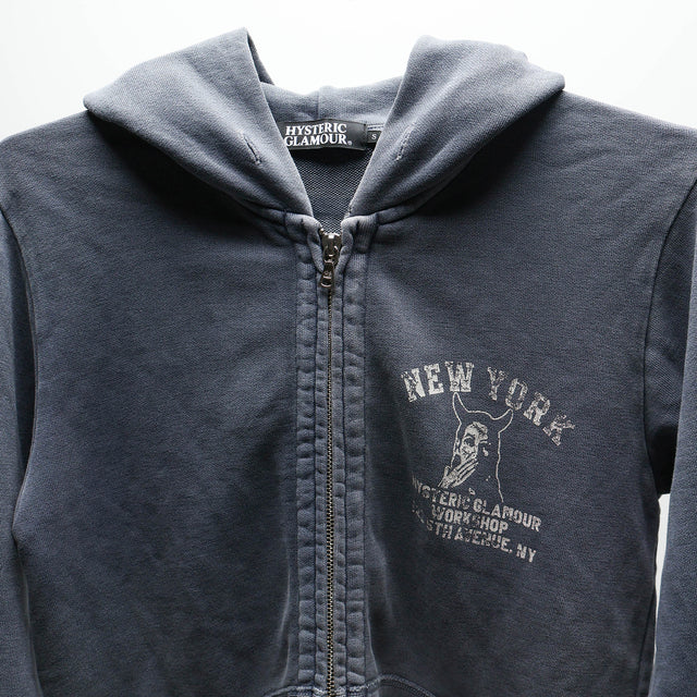 HYSTERIC GLAMOUR ZIP HOODIE
