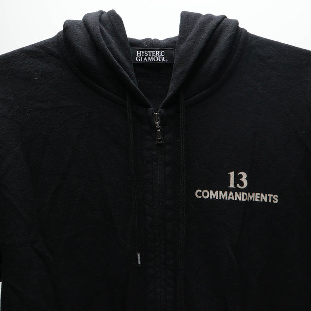 HYSTERIC GLAMOUR ZIP HOODIE