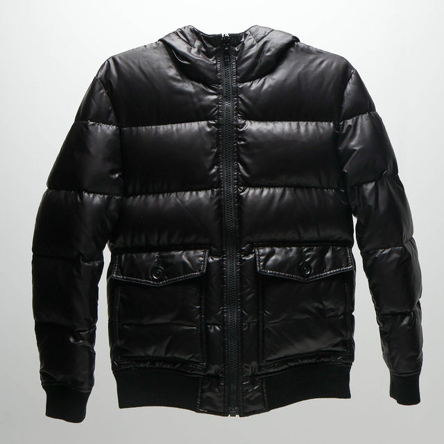 BURBERRY BLACK LABEL REVERSIBLE PUFFER JACKET
