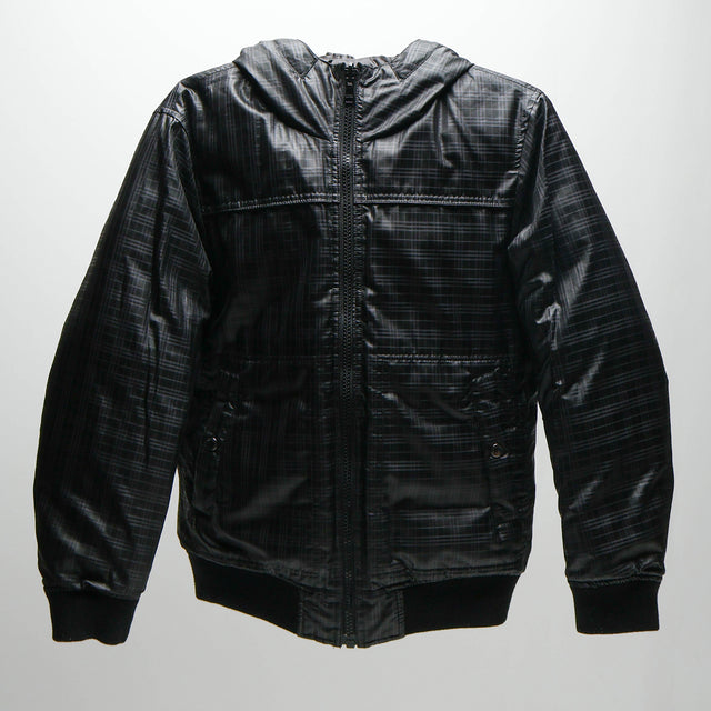 BURBERRY BLACK LABEL REVERSIBLE PUFFER JACKET