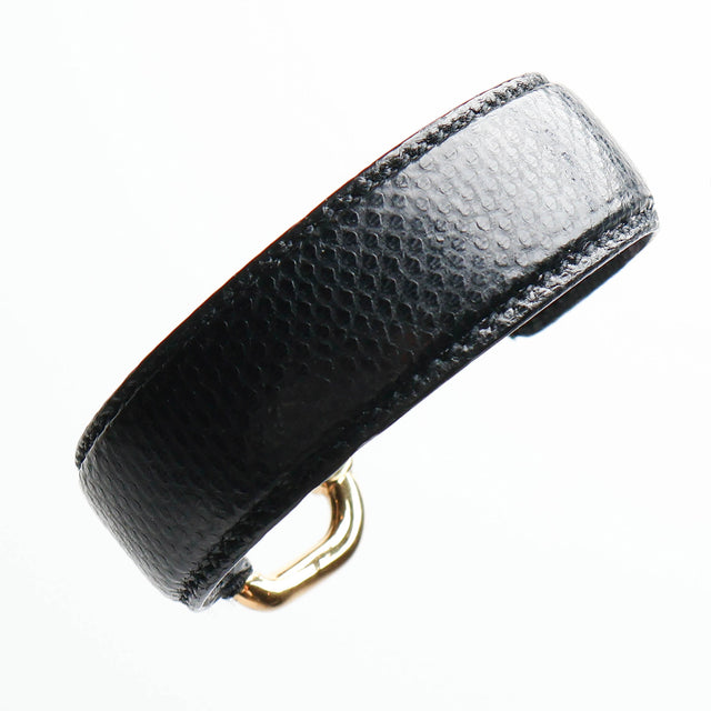 GUCCI HORSEBIT LEATHER BRACELET