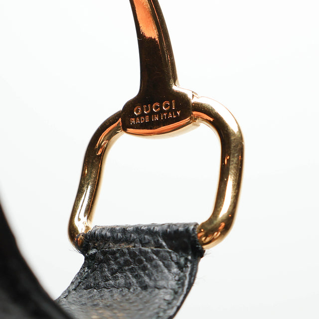 GUCCI HORSEBIT LEATHER BRACELET