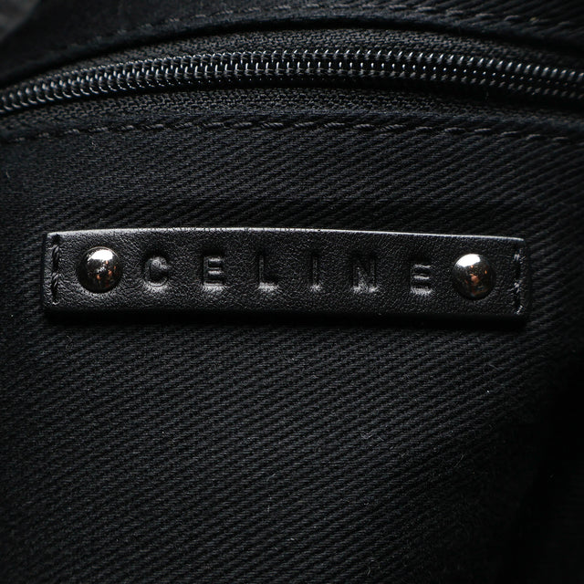 CELINE ENAMEL HOBO BAG