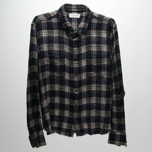 SAINT LAURENT FLANNEL SHIRT