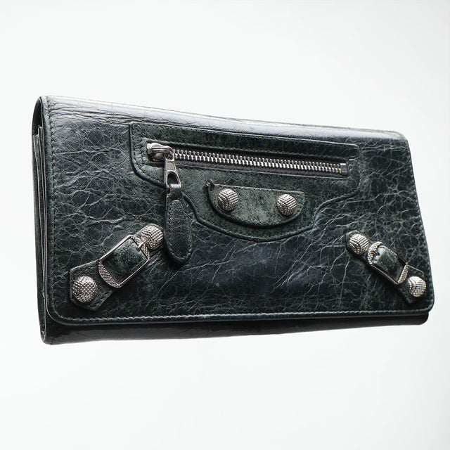 BALENCIAGA GIANT LEATHER WALLET