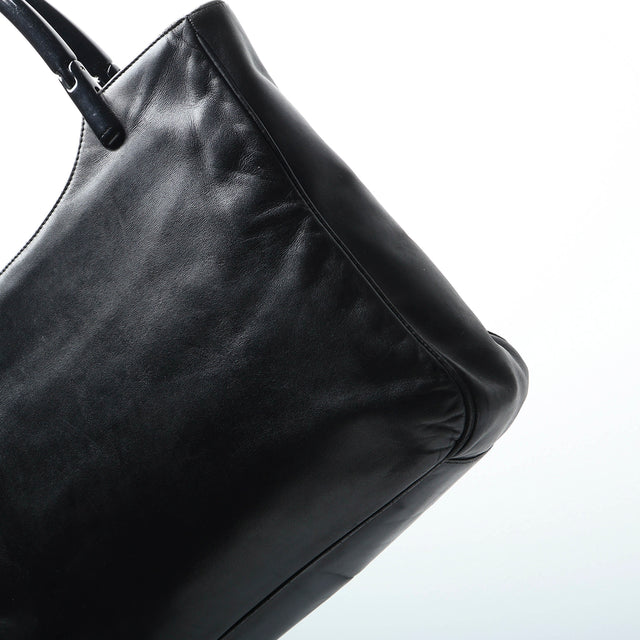 PRADA LEATHER HAND BAG