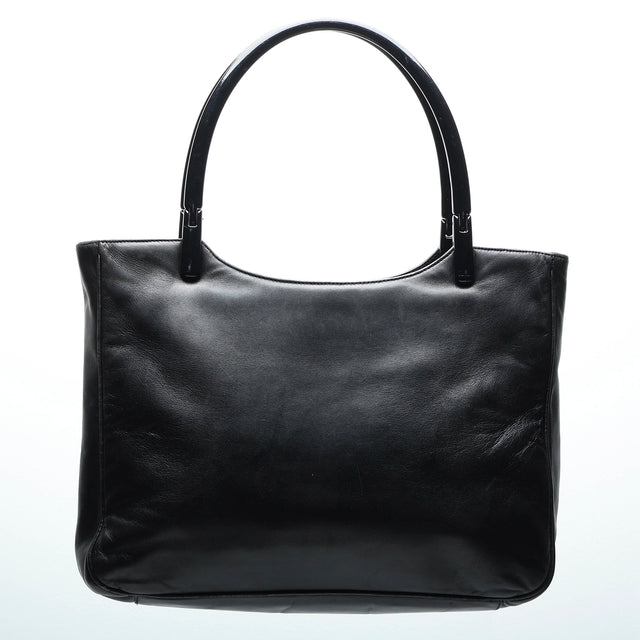 PRADA LEATHER HAND BAG