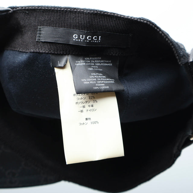 GUCCI MONOGRAM CAP