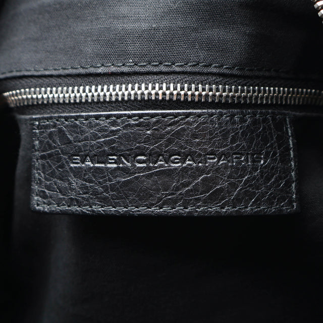 BALENCIAGA LEATHER DUFFLE BAG