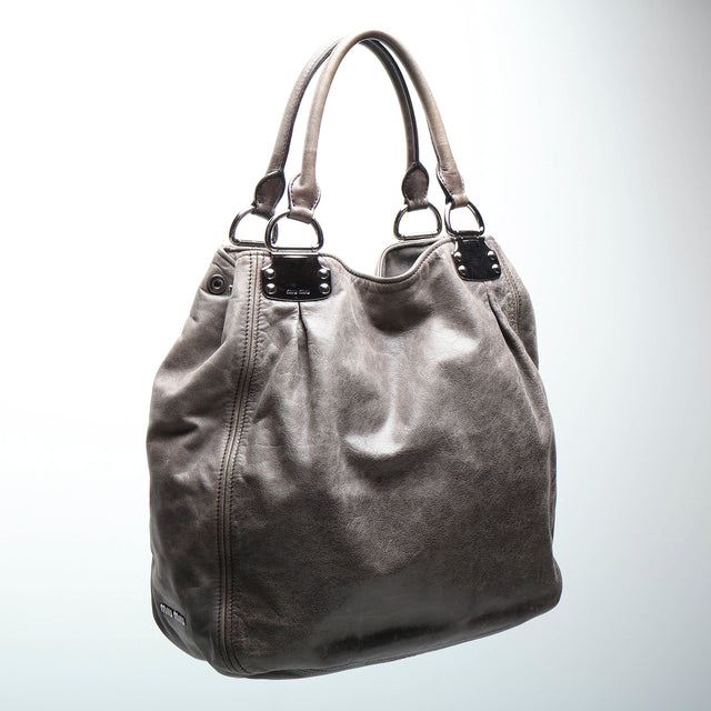 MIU MIU LEATHER HAND BAG