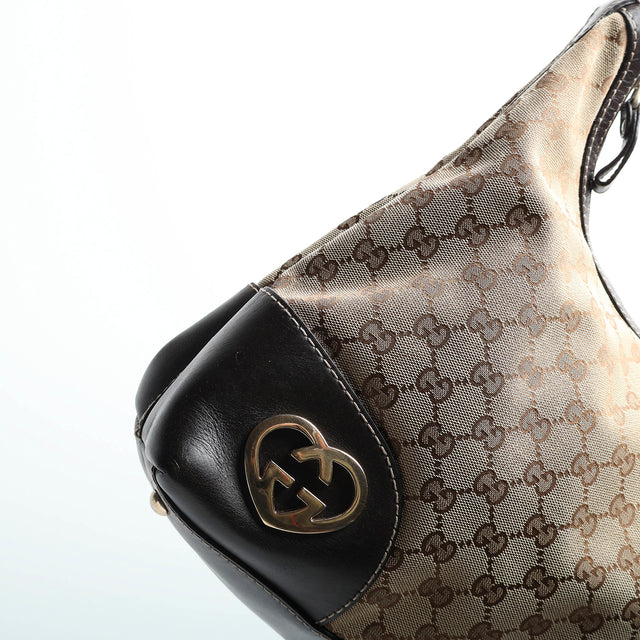 GUCCI MONOGRAM HAND BAG
