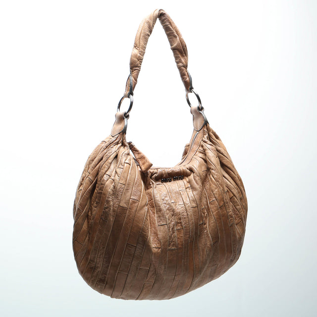 MIU MIU LEATHER HAND BAG