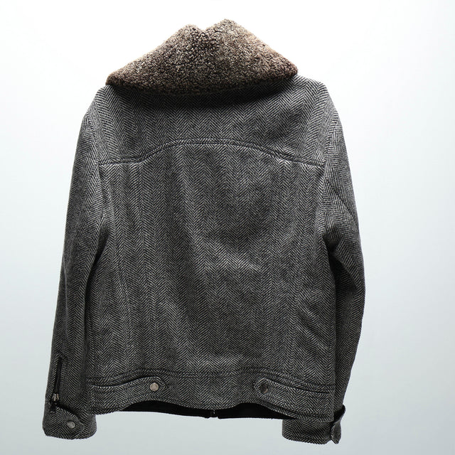 DOLCE & GABBANA SHEARLING JACKET