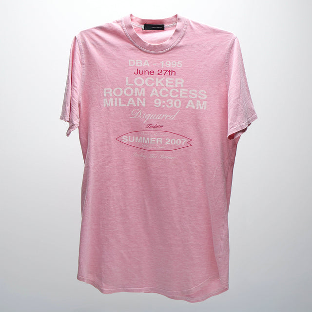 DSQUARED2 SS07 RUNWAY SHOW BACKSTAGE T-SHIRT